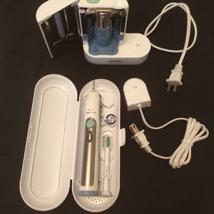 Philips Sonicare with Ultrasonic Cleaner